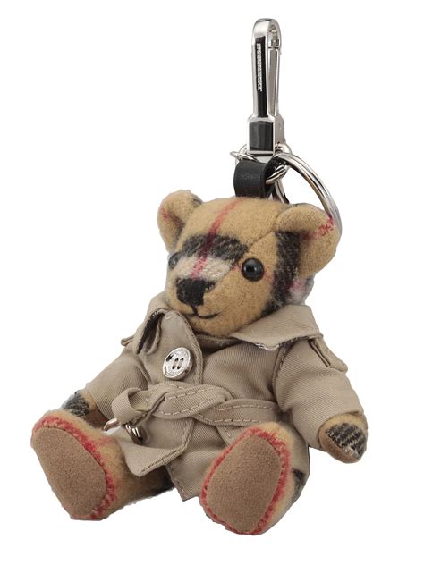 burberry thomas bear keychain.